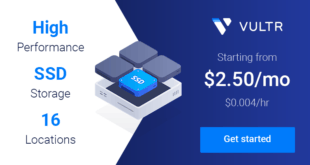 Try Vultr with 100$ Free credit
